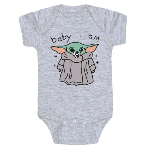 Baby I Am (Yoda) Baby One-Piece