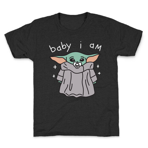 Baby I Am (Yoda) Kids T-Shirt