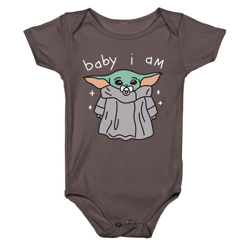 Baby I Am (Yoda) Baby One-Piece