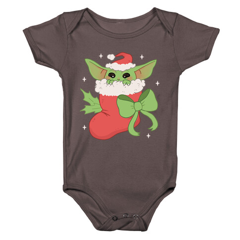 All I Want For Christmas Is Baby Yoda Baby One-Piece