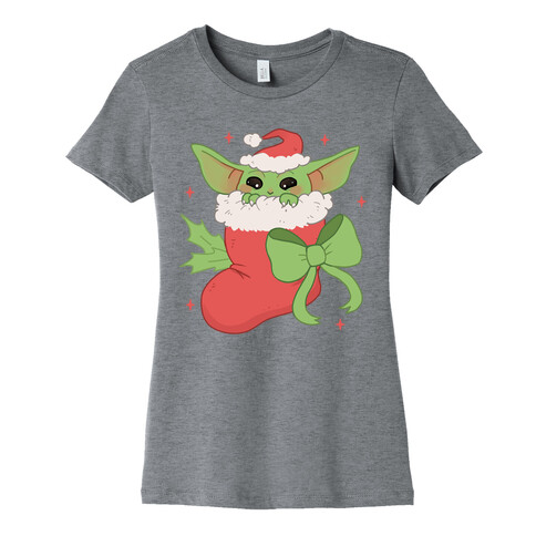 All I Want For Christmas Is Baby Yoda Womens T-Shirt