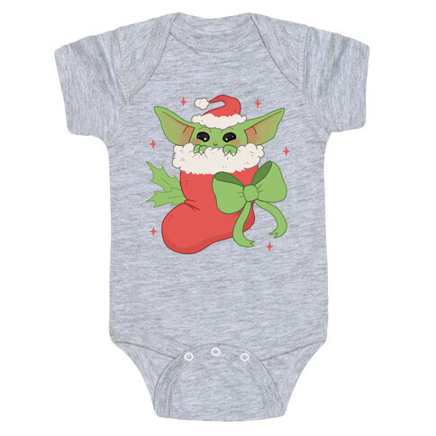 All I Want For Christmas Is Baby Yoda Baby One-Piece