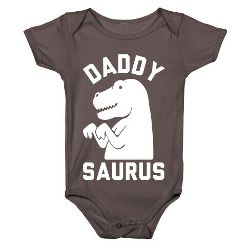 Daddy Saurus Baby One-Piece
