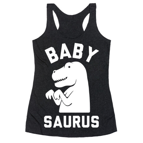 Baby Saurus Boy Racerback Tank Top