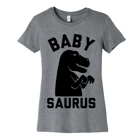 Baby Saurus Girl Womens T-Shirt