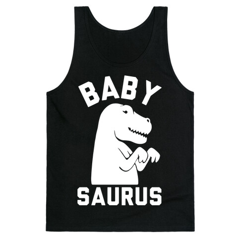 Baby Saurus Girl Tank Top
