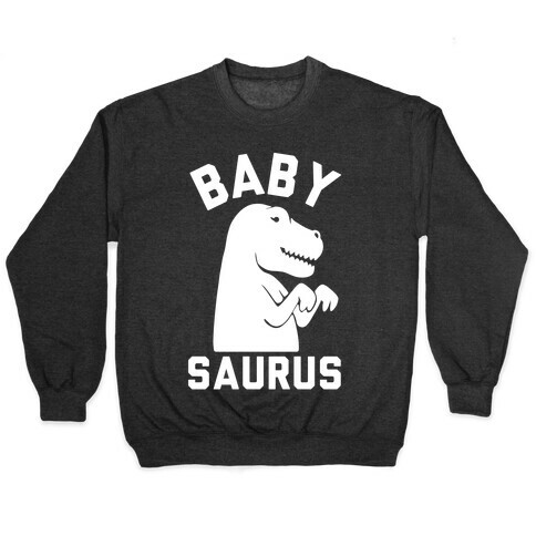 Baby Saurus Girl Pullover
