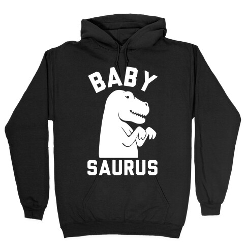 Baby Saurus Girl Hooded Sweatshirt