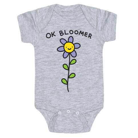 Ok Bloomer Flower Baby One-Piece