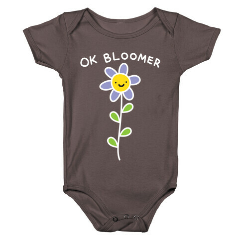 Ok Bloomer Flower Baby One-Piece