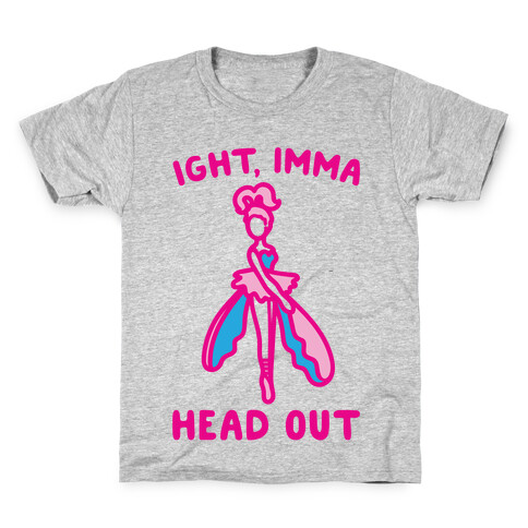Ight Imma Head Out Skydancer Parody Kids T-Shirt