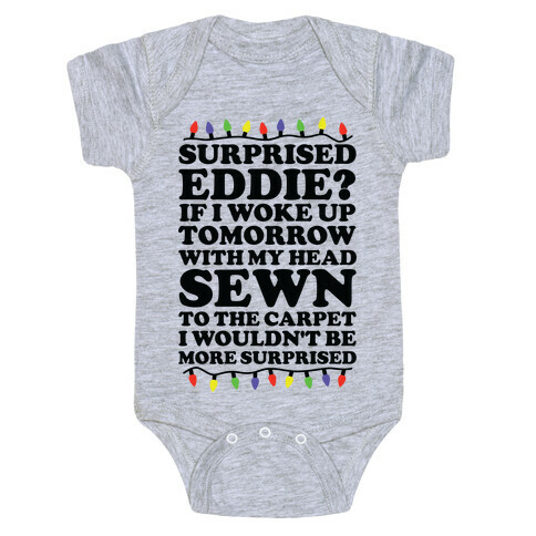 Surprised Eddie Baby One-Piece