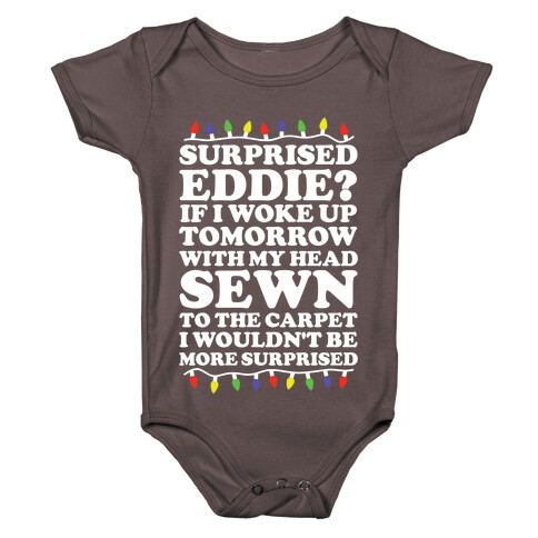 Surprised Eddie Baby One-Piece