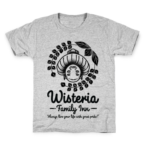 Wisteria Family Inn Kids T-Shirt