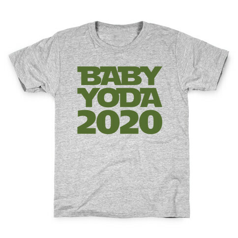Baby Yoda 2020 Parody Kids T-Shirt