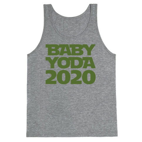 Baby Yoda 2020 Parody Tank Top