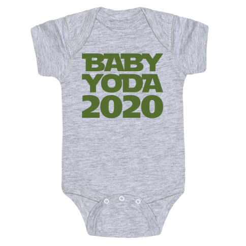 Baby Yoda 2020 Parody Baby One-Piece