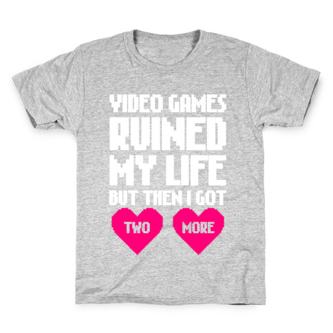 Video Games Ruined My Life Kids T-Shirt