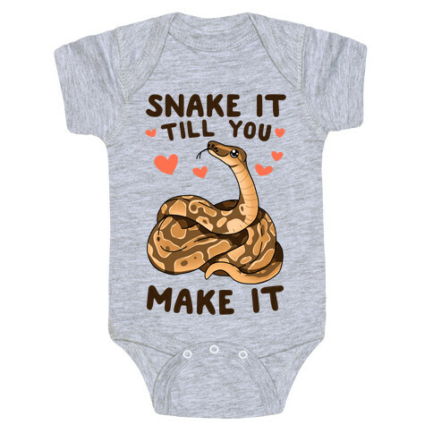 Snake it Till You Make It Baby One-Piece