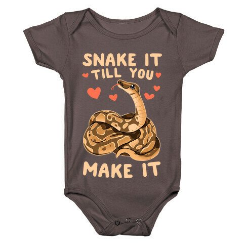 Snake it Till You Make It Baby One-Piece