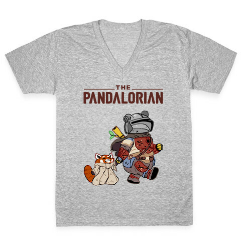 The Pandalorian V-Neck Tee Shirt