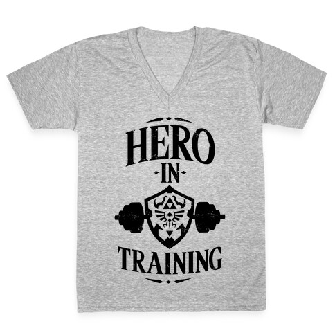 Hero In Training V-Neck Tee Shirt