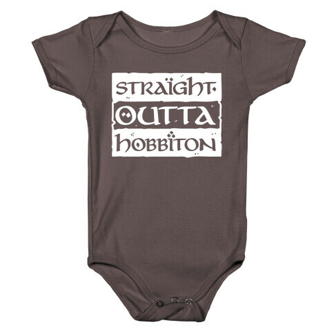 Straight Outta Hobbiton Baby One-Piece