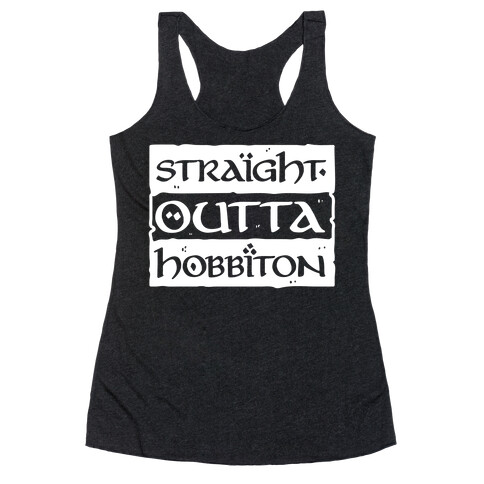 Straight Outta Hobbiton Racerback Tank Top