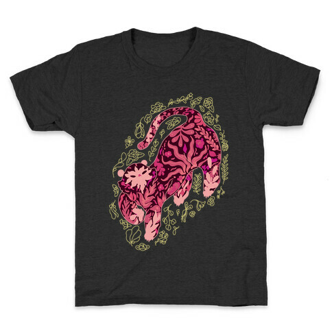 Floral Tiger  Kids T-Shirt