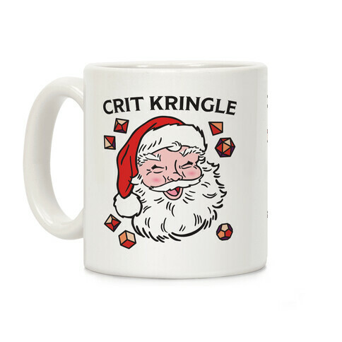 Crit Kringle Santa Coffee Mug