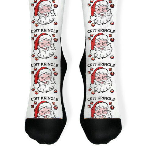 Crit Kringle Santa Sock