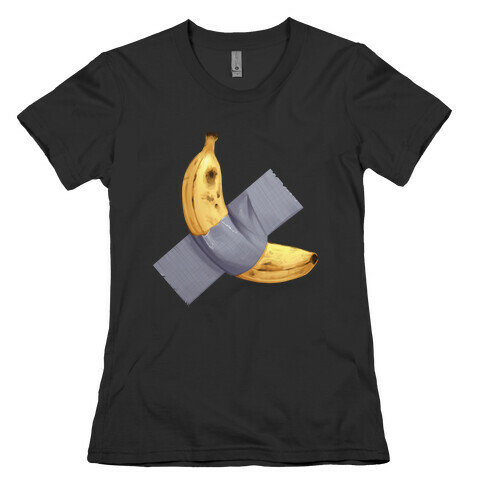 Banana Duct Tape Womens T-Shirt