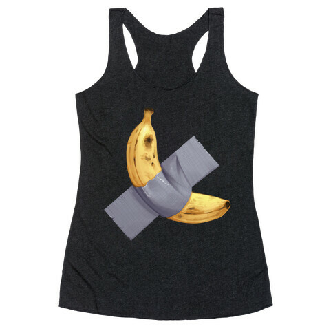 Banana Duct Tape Racerback Tank Top