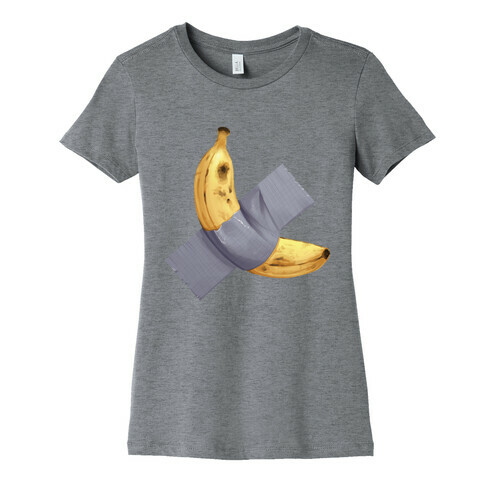 Banana Duct Tape Womens T-Shirt