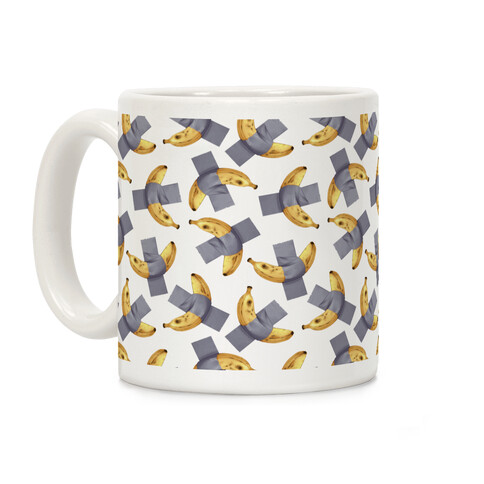 Banana Duct Tape Pattern Coffee Mug