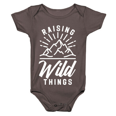 Raising Wild Things Baby One-Piece