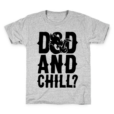 D & D and Chill Parody Kids T-Shirt