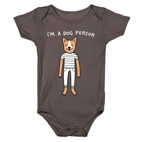 I'm A Dog Person Baby One-Piece