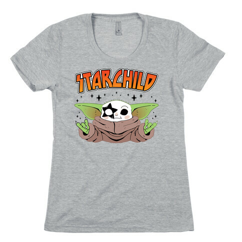 Starchild Baby Yoda Womens T-Shirt