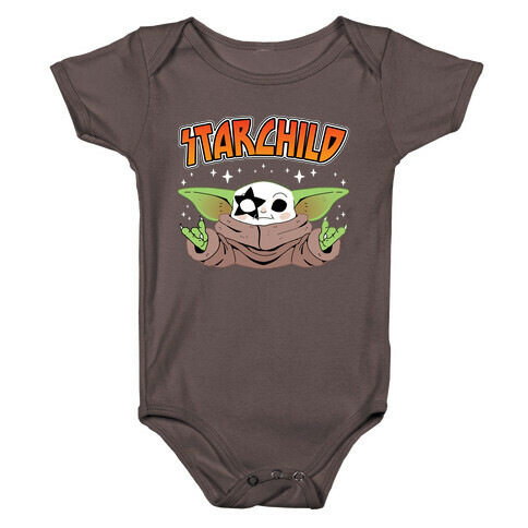 Starchild Baby Yoda Baby One-Piece