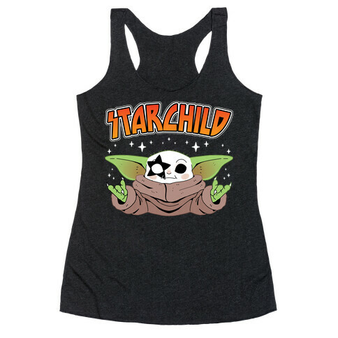 Starchild Baby Yoda Racerback Tank Top