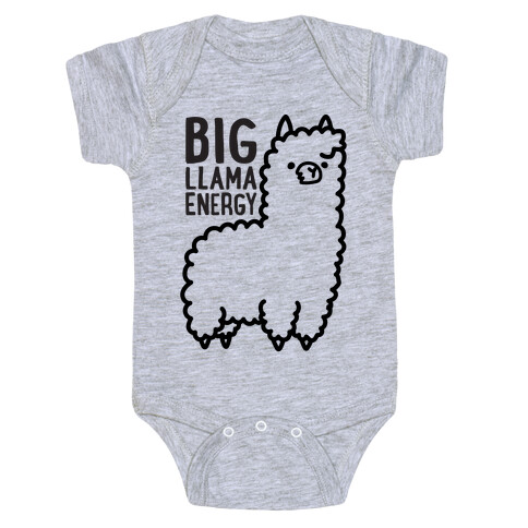 Big Llama Energy Baby One-Piece