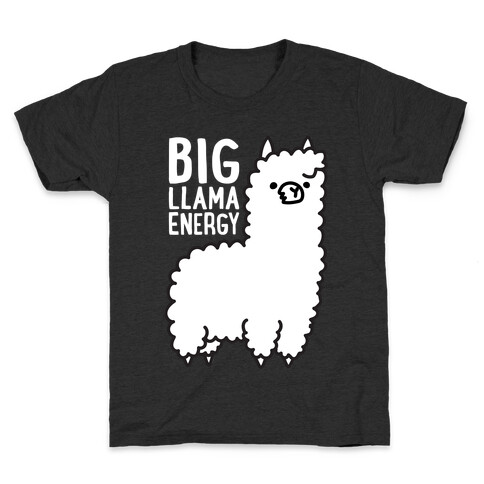 Big Llama Energy Kids T-Shirt