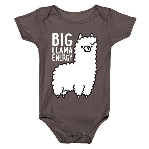 Big Llama Energy Baby One-Piece