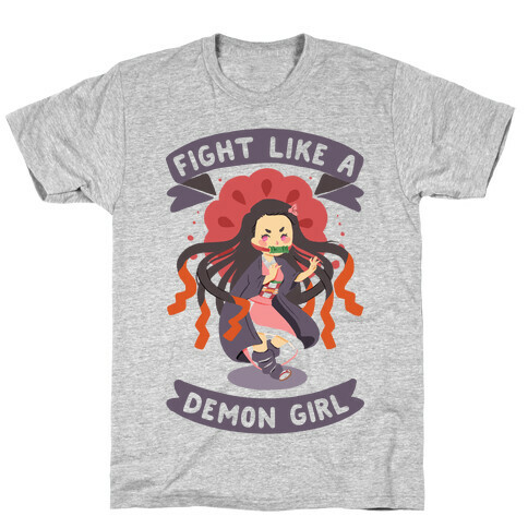 Fight Like a Demon Girl Nezuko T-Shirt