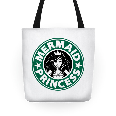 Mermaid Princess Coffee Tote