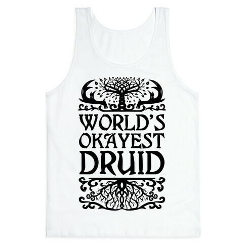 World's Okayest Druid Tank Top