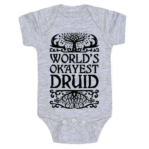 World's Okayest Druid Baby One-Piece