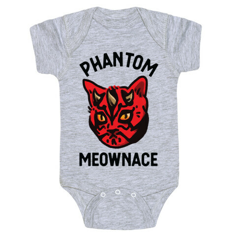 The Phantom Meownace  Baby One-Piece