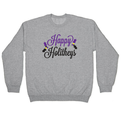 Happy Holitheys! Non-binary Holiday Pullover